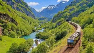 El viaje en tren de 7 horas que atraviesa los paisajes más salvajes del norte de Europa