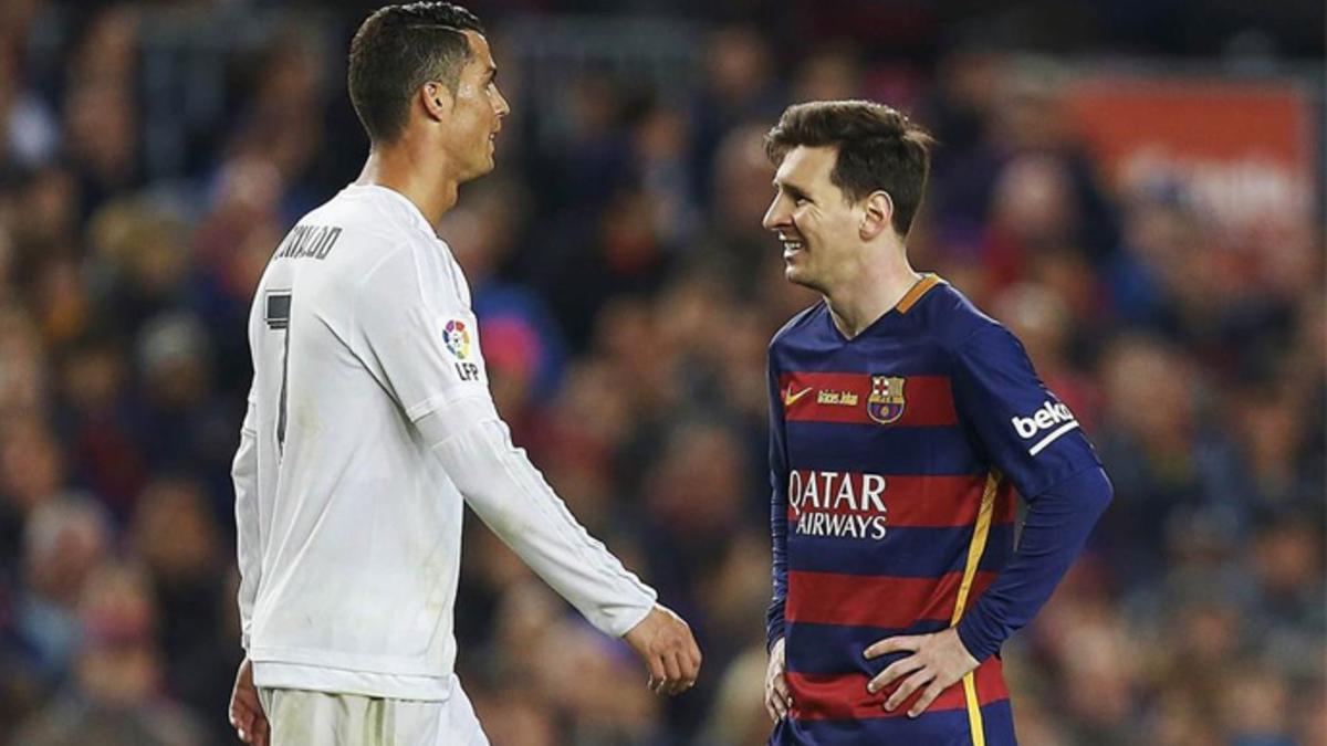 Messi y CR7, durante un Clásico de la temporada pasada