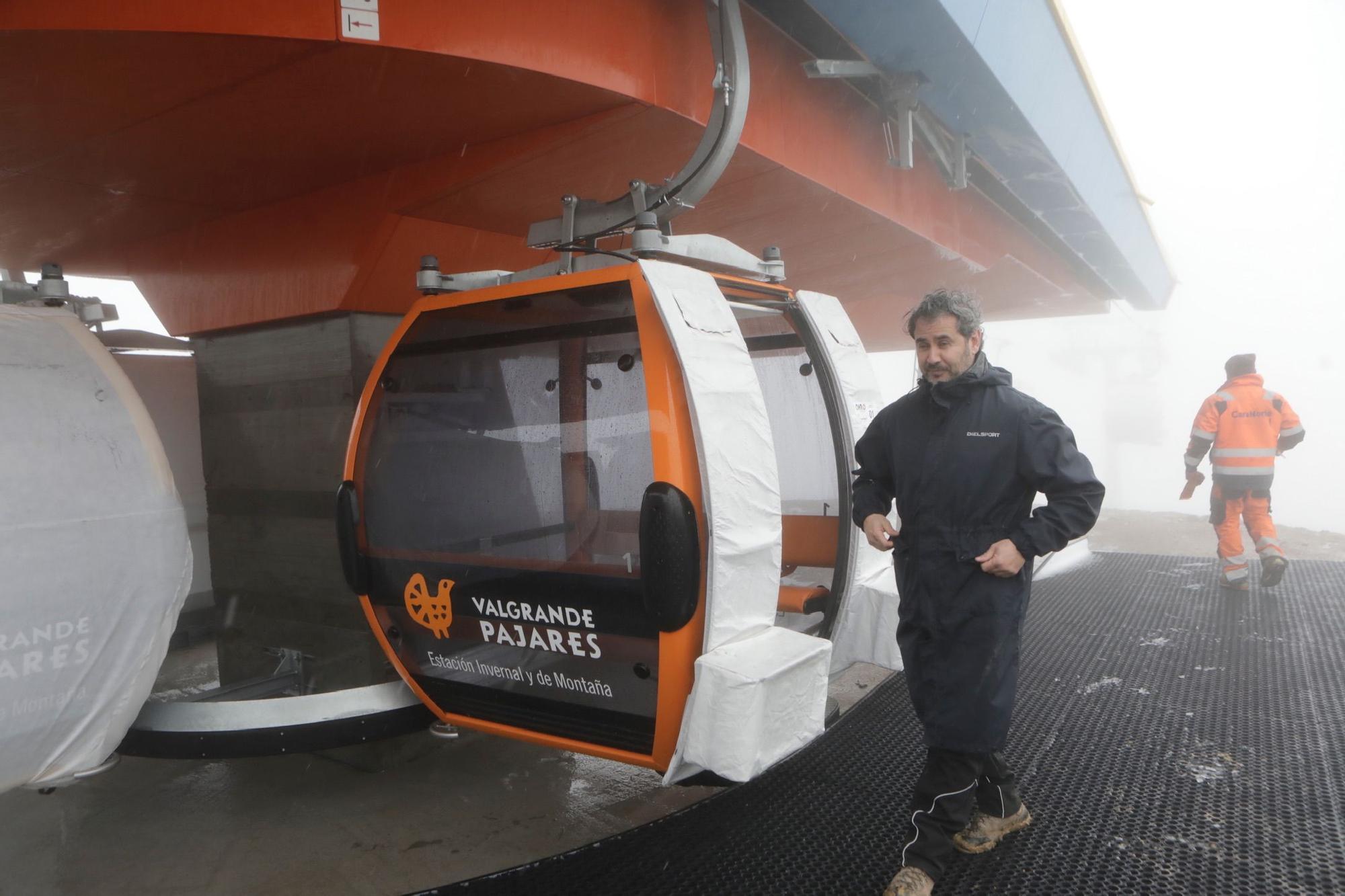 La nueva telecabina genera más espacio esquiable en Pajares