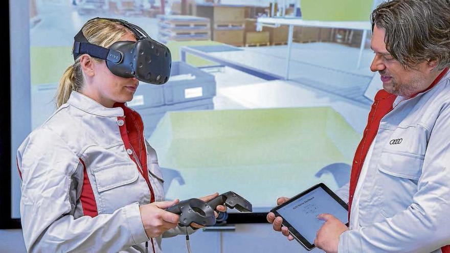 Audi utiliza la realidad virtual para la formación de sus empleados