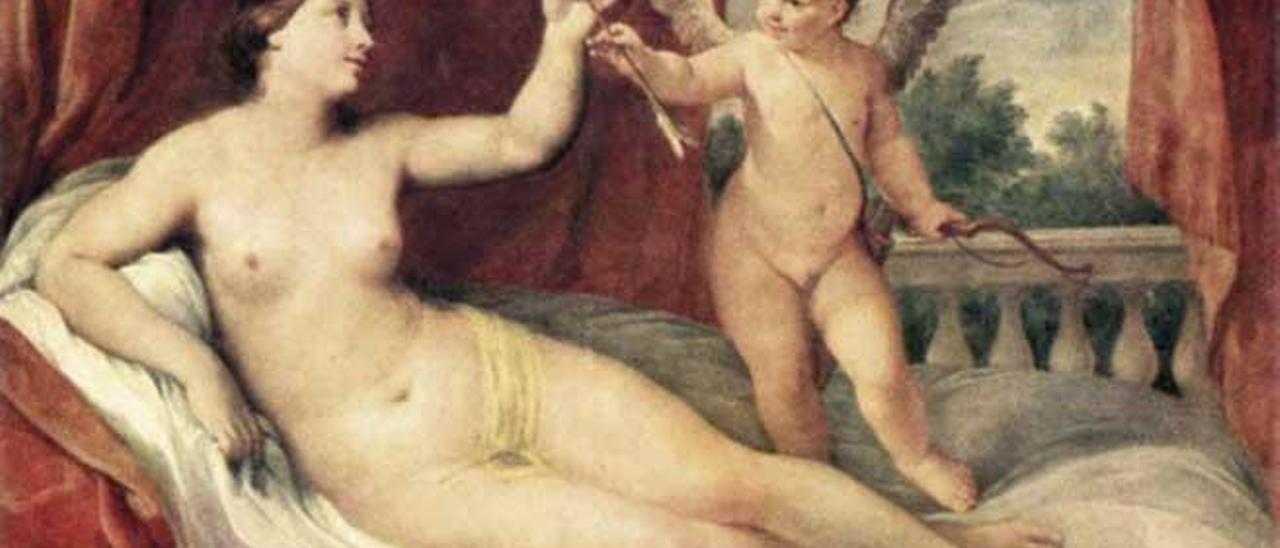 &#039;Venus y Cupido&#039; de Guido Reni.