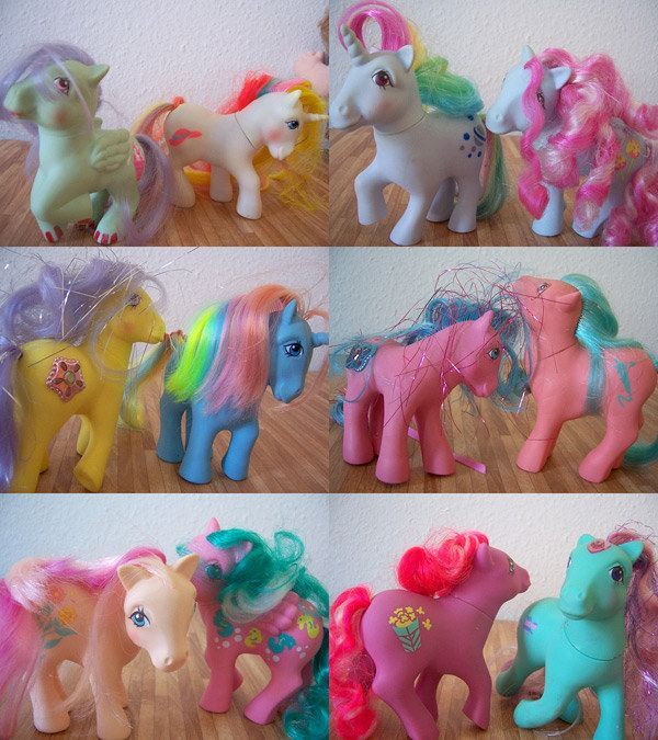 Muchas niñas tenían figuras de Little Pony