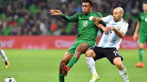 jdomenech40943939 nigeria s alexander iwobi  l  and argentina s javier mascher171115152007