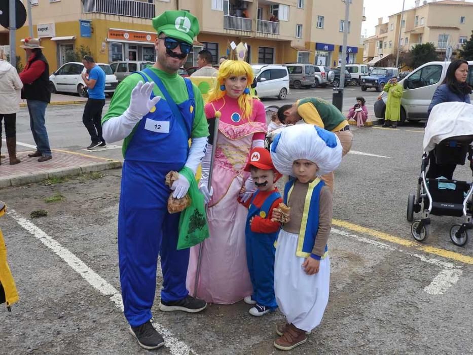 El Carnaval de Formentera no ha sido especialmente numeroso