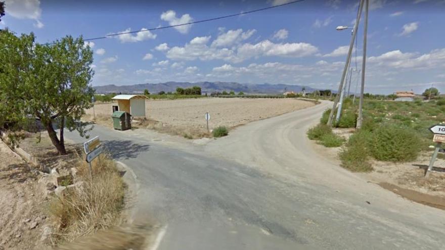 Rotonda de Aguaderas donde estaba el sujeto con su coche.