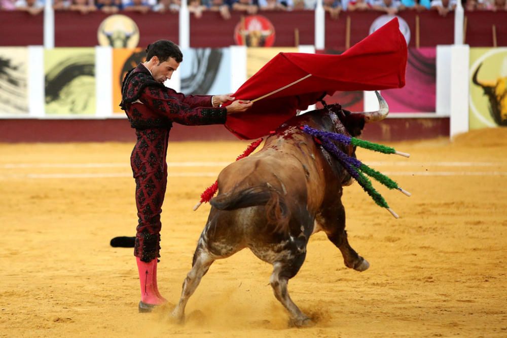 Corrida de toros en la plaza de La Malagueta