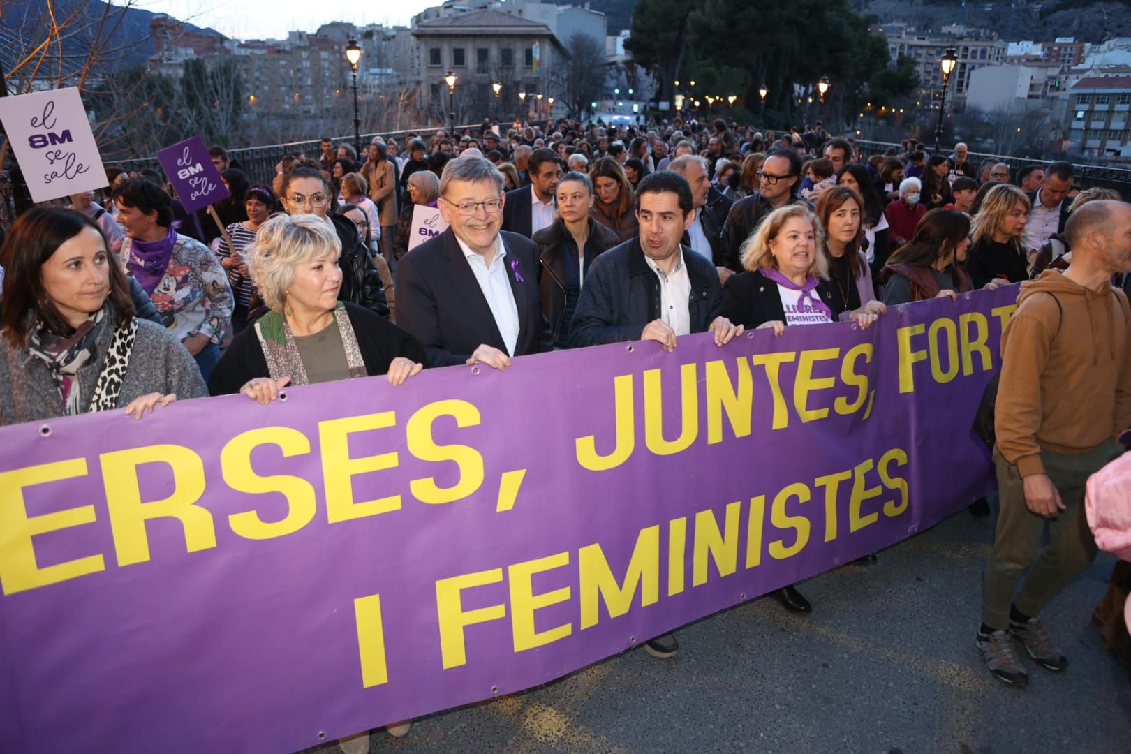 Así ha sido la manifestación del 8M en Alcoy