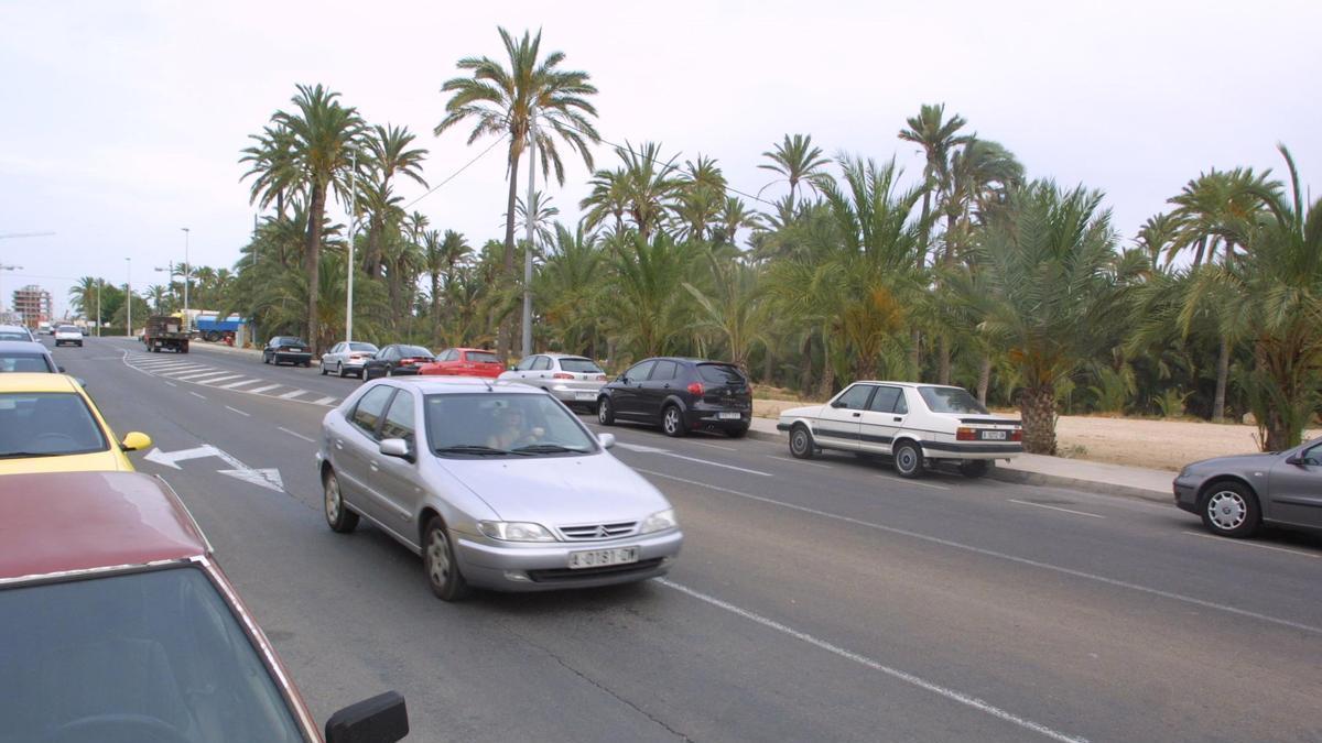 La calle Mallorca, en imagen de achivo