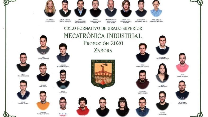 Descarga ya la orla del Grado Técnico Superior en Mecatrónica Industrial en el IES Universidad Laboral de Zamora