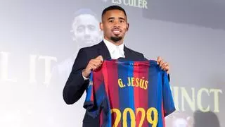 ¡Oficial! El Barça inscribe a Gabriel Jesus y Livakovic y ya tienen dorsal