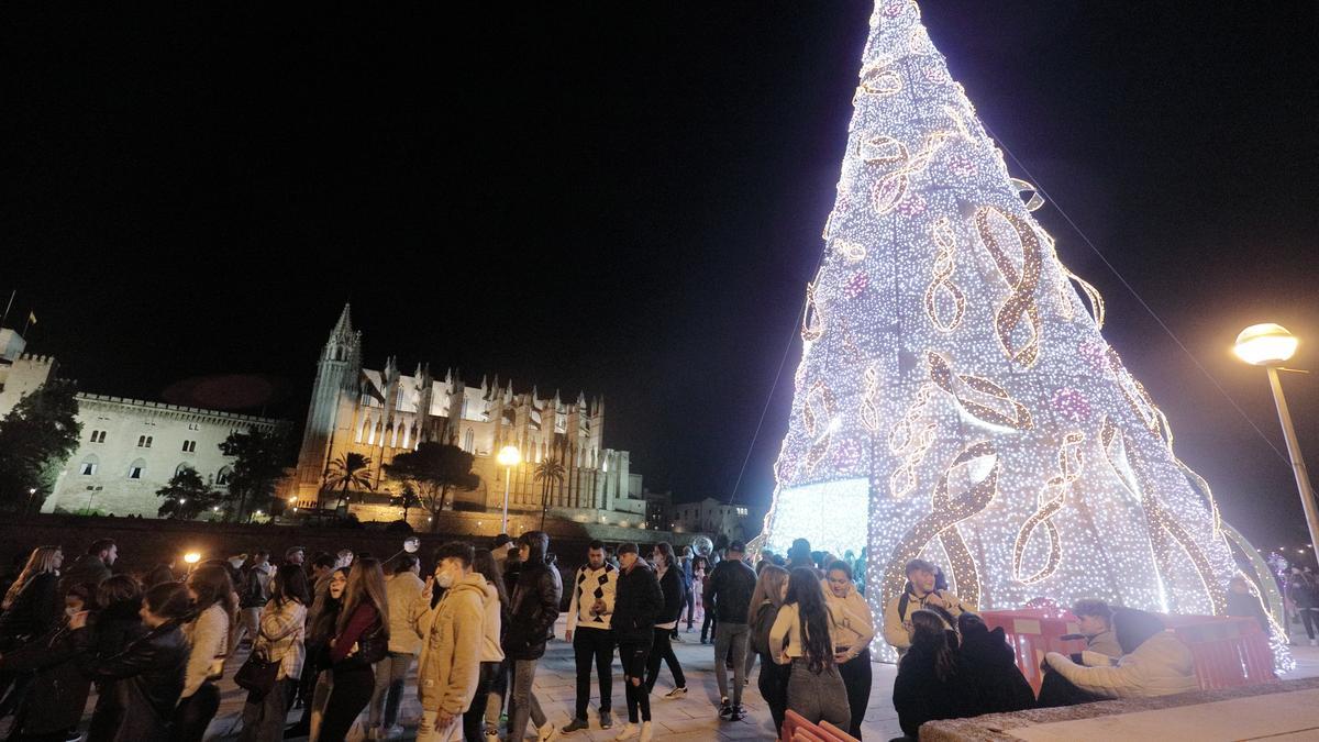 La Navidad llega a Palma: así ha sido el encendido de luces