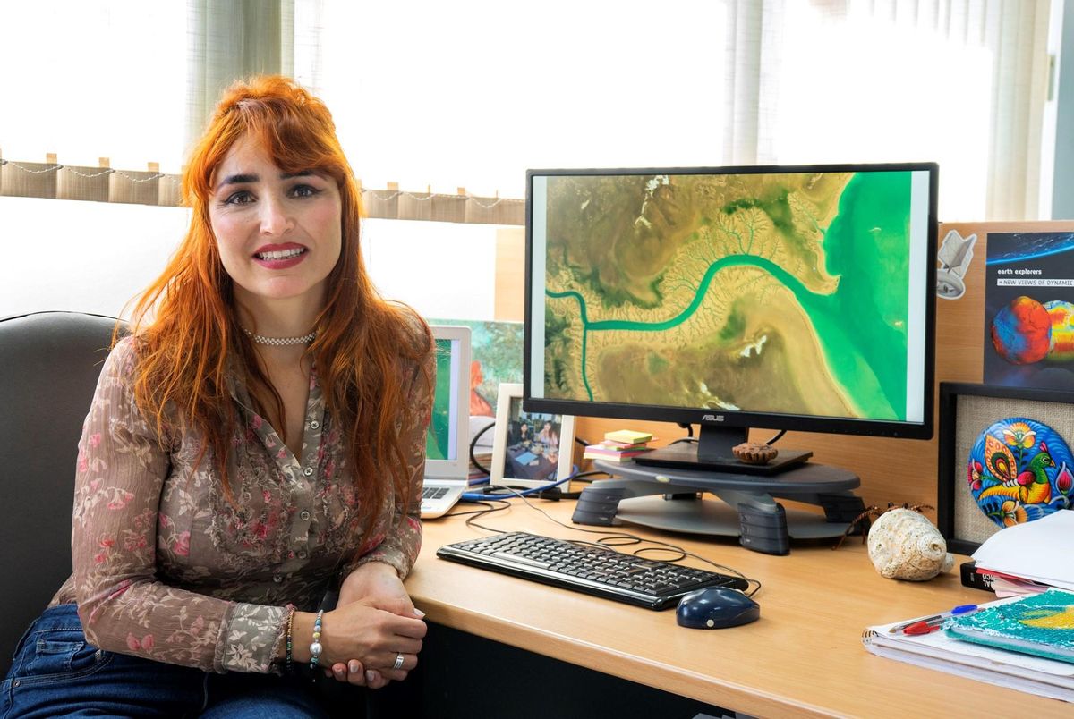isabel Caballero, investigadora del ICMAN-CSIC