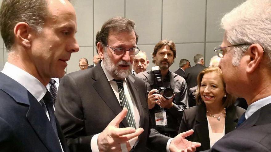 Osuna, Rajoy y Troncoso