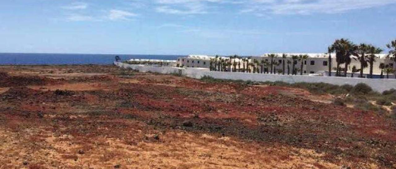 Mañana, día 19, se subastará este solar situado en Teguise, en Lanzarote, por prácticamente 3,5 millones de euros.