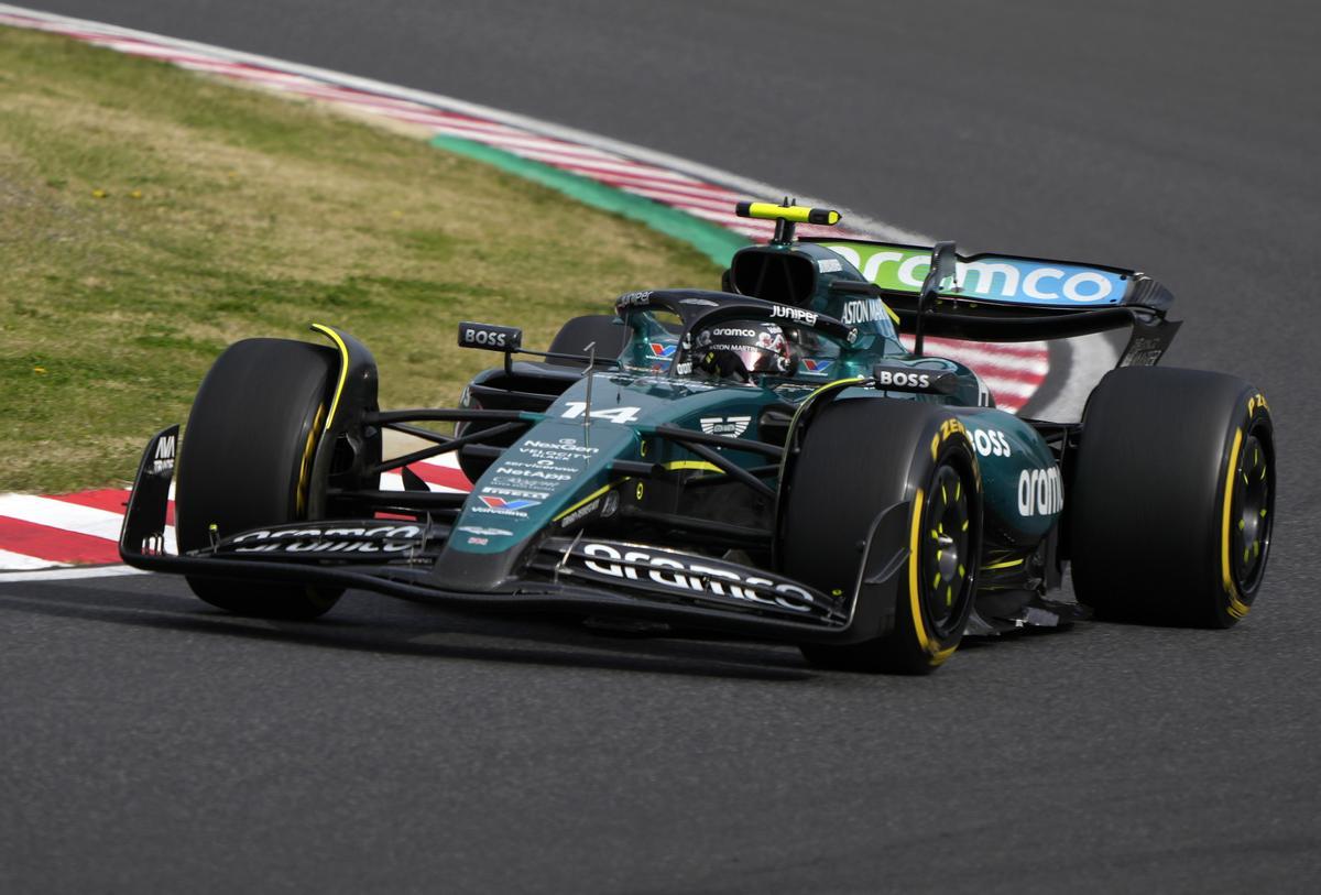 Fernando Alonso, listo para el GP de China de F1