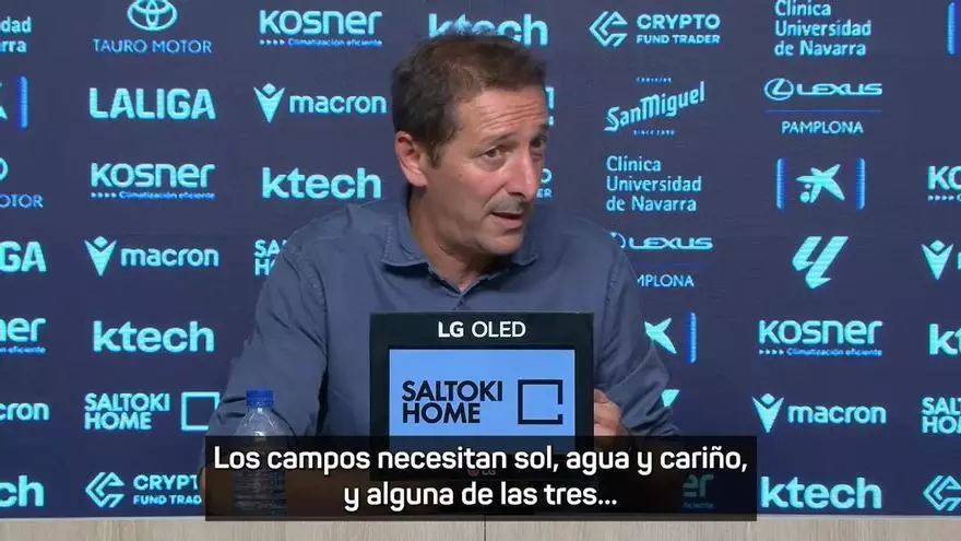 Palo de Ramis al césped de El Sadar: "Falta cariño"