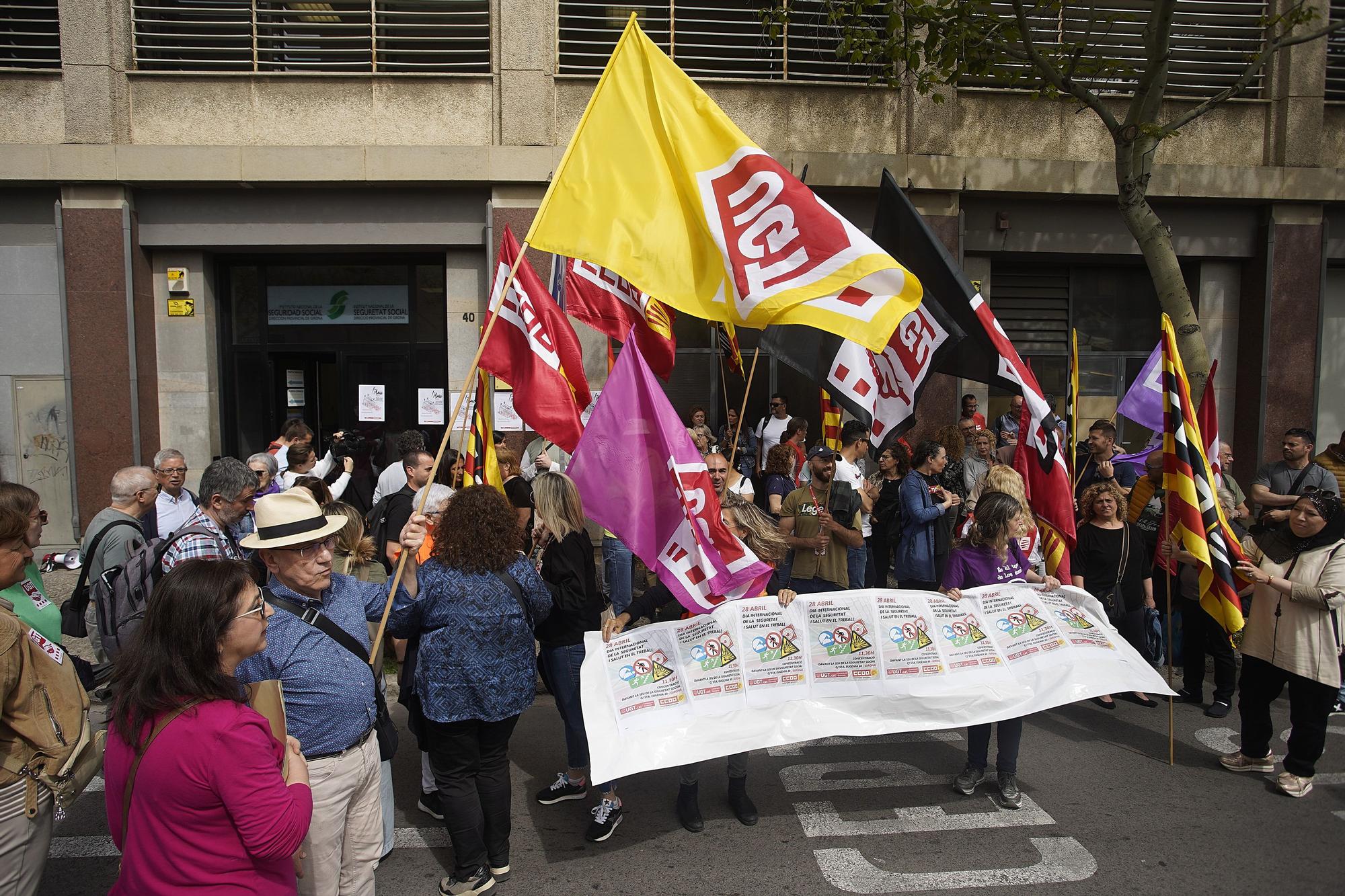 CCOO i UGT de Girona criden a manifestar-se l'1 de Maig contra la inflació i els beneficis que acumulen les empreses