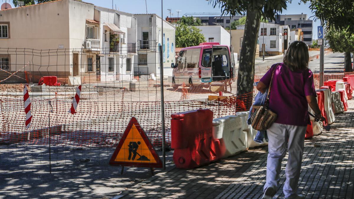 En la zona ya se están ejecutando obras de mejora de la ronda de la Pizarra.