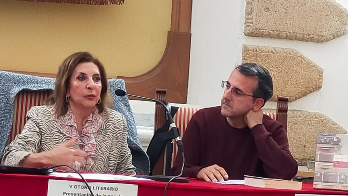 Rosa López casero, en una presentación de un acto anterior.