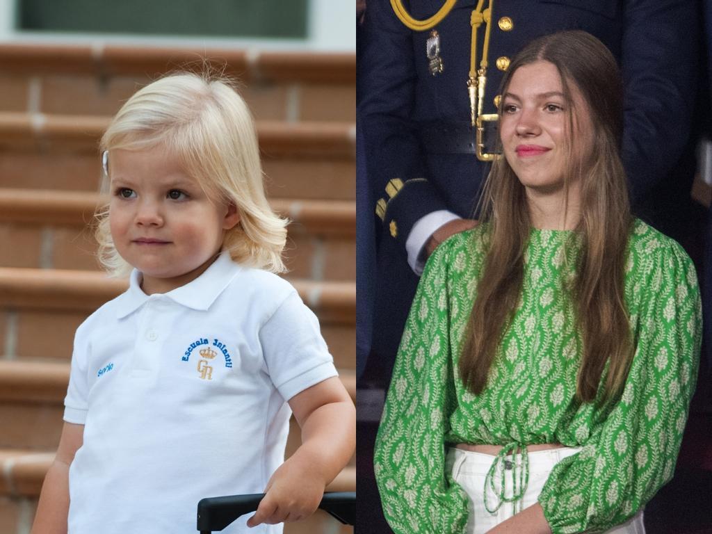 Evolución infanta Sofía