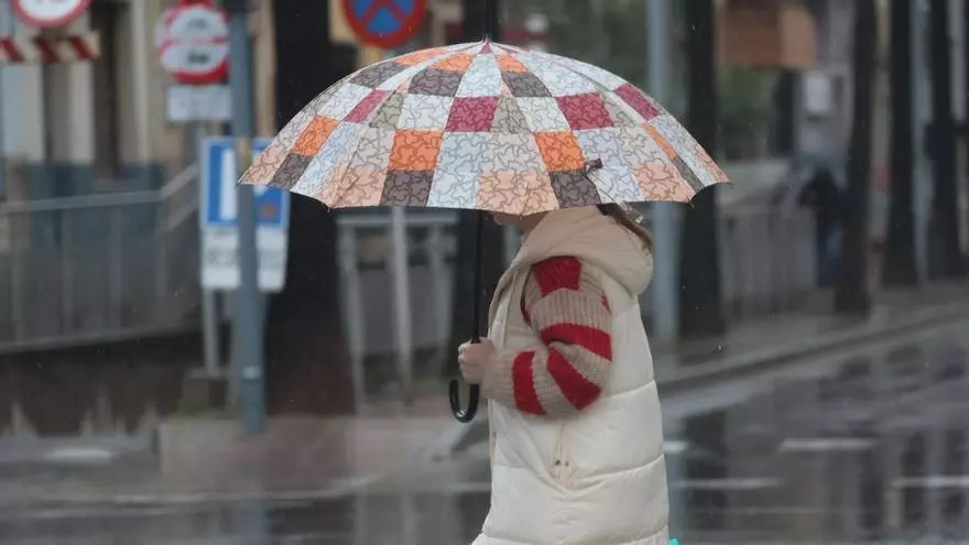 Vídeo: Lluvia en Vila-real por la borrasca Regina