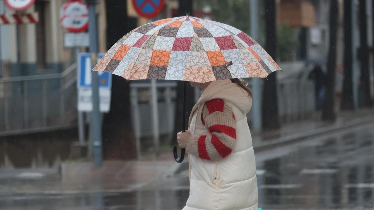 Vídeo: Lluvia en la provincia de Castellón por la borrasca Regina
