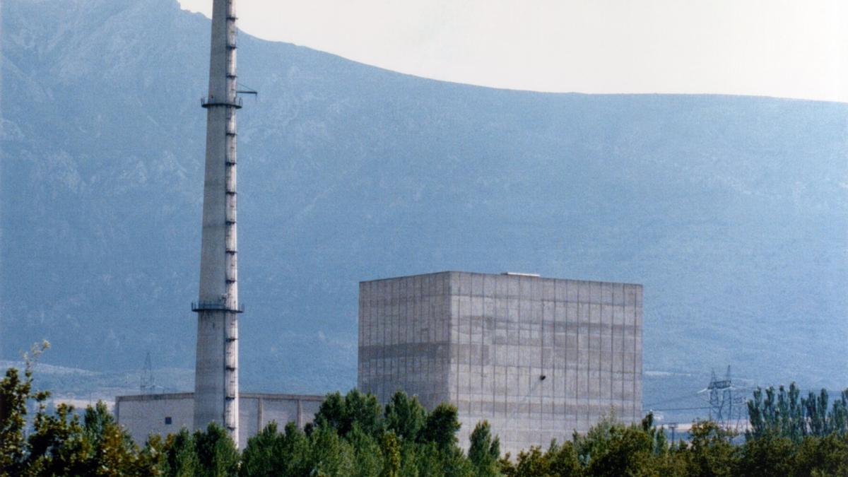Una imagen de la central nuclear de Santa María de Garoña.