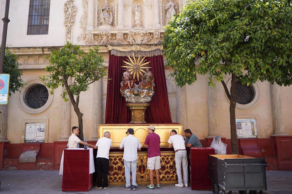 Las mejores imágenes de la víspera del Corpus Christi en Sevilla
