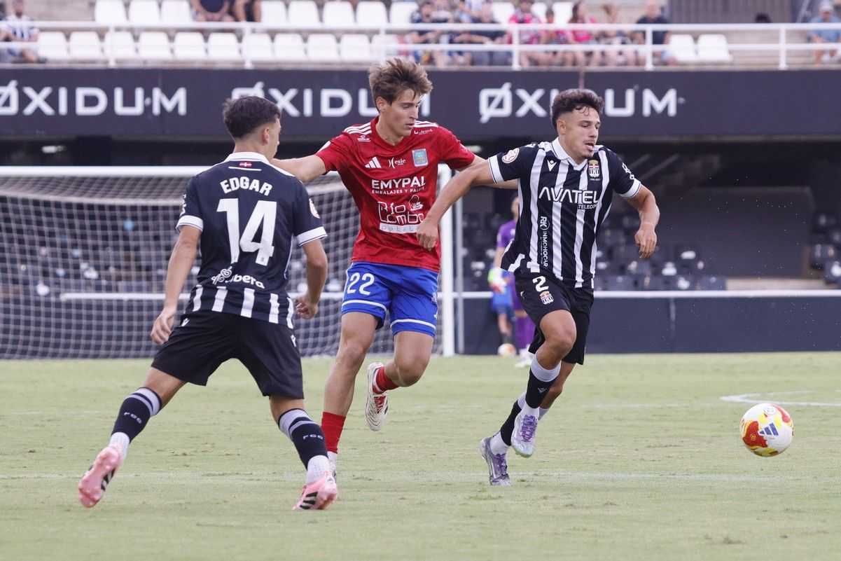 La victoria del FC Cartagena sobre el Tarazona, en imágenes