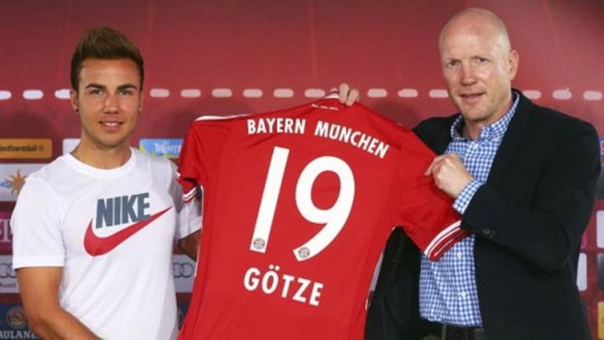 Gotze ya tiene dorsal en el Bayern