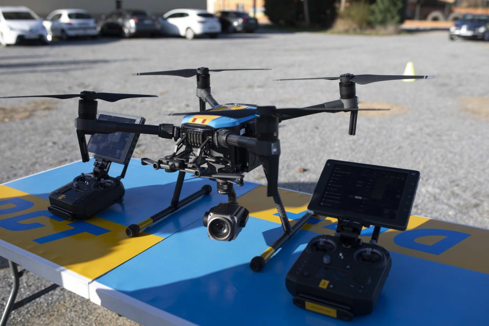 Un dron de la DGT vigila las carreteras de la provincia