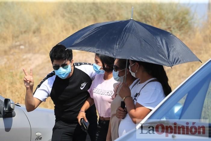 Totana protesta ante su vuelta a la fase 1