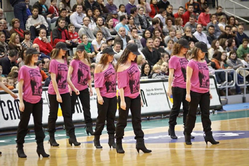 Las cheerleaders del CB Murcia, desde sus comienzo