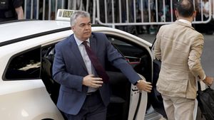 Santos Cerdán llega al Tribunal Supremo.