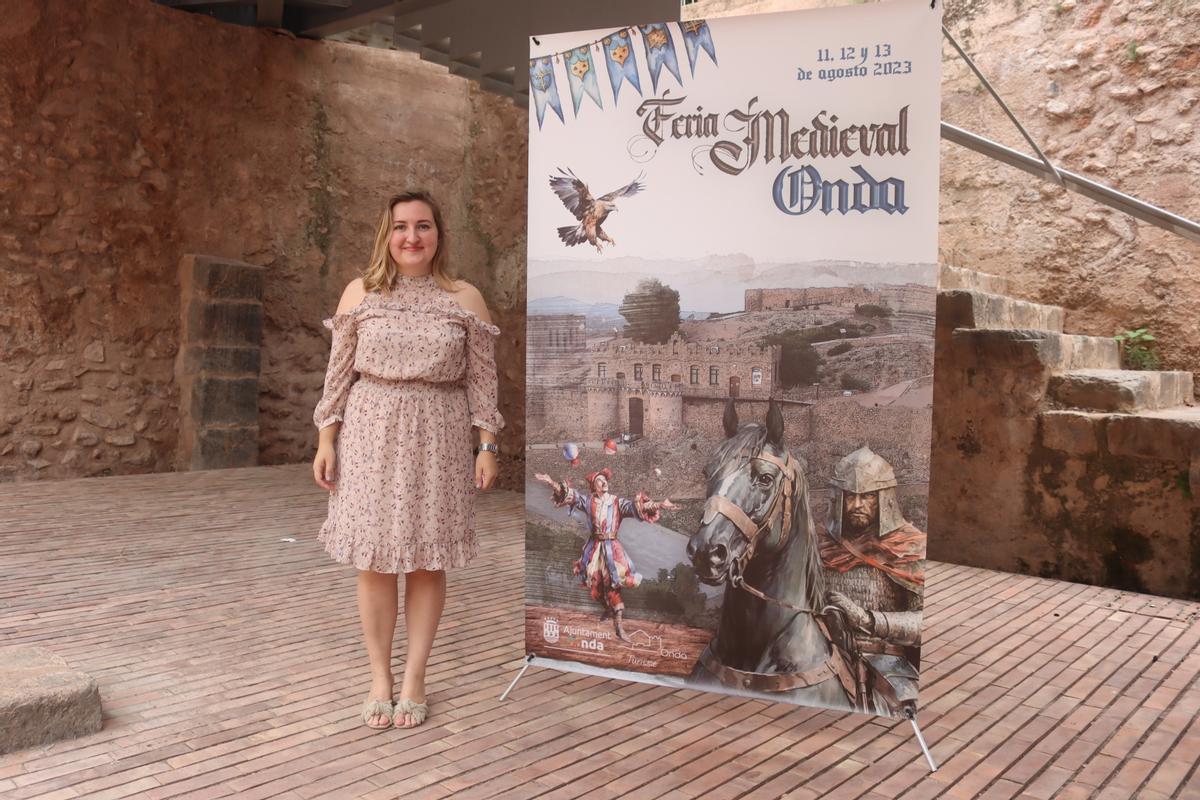 La concejala María Baila ha presentado este jueves la nueva edición de la feria medieval de Onda.