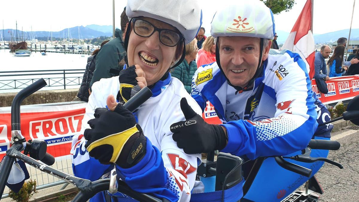 El vicepresidente Alfonso Rueda también ha participado en la carrera