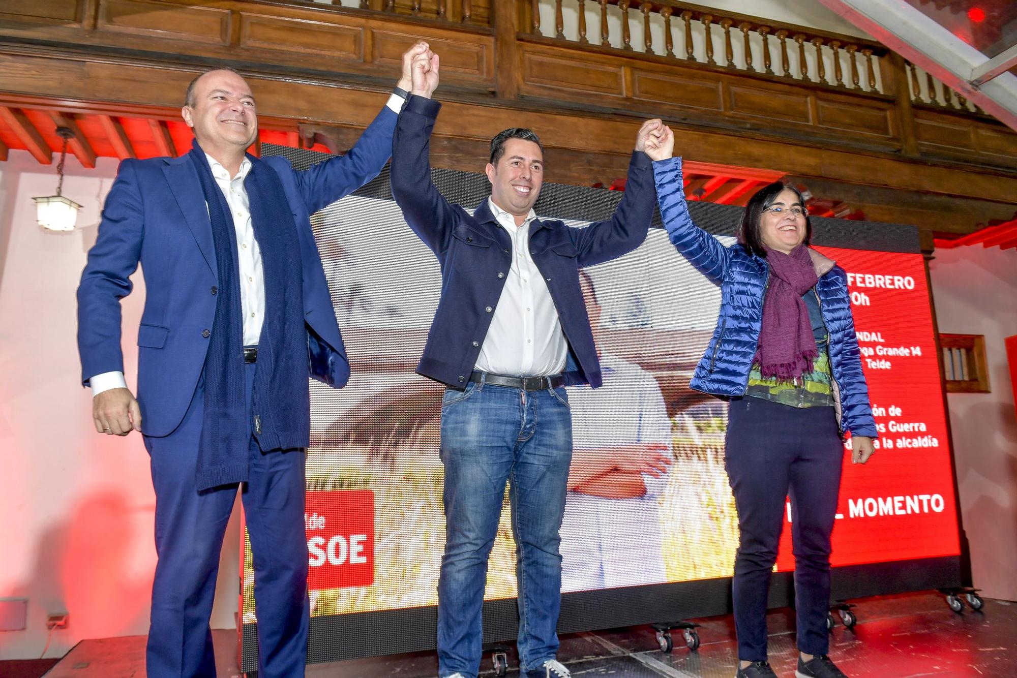 Presentación del candidato del PSOE Alejandro Ramos