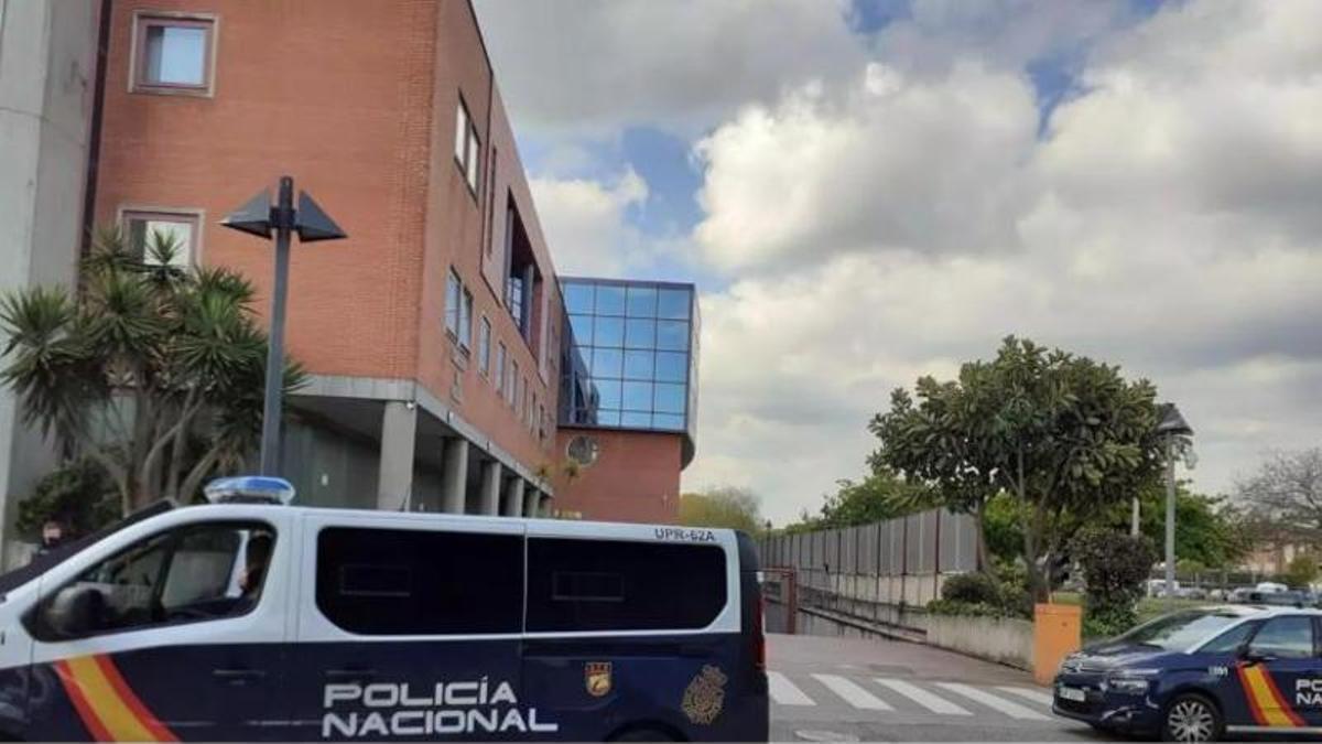 La comisaría de la Policía Nacional de Gijón.
