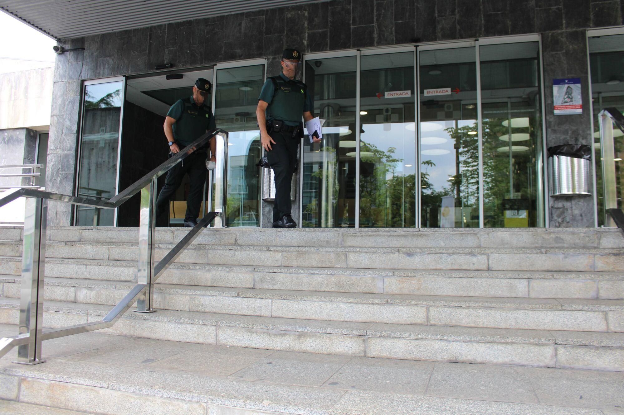 El traslado del asesino de Laviana al módulo penitenciario del Hospital Universitario Central de Asturias (HUCA).