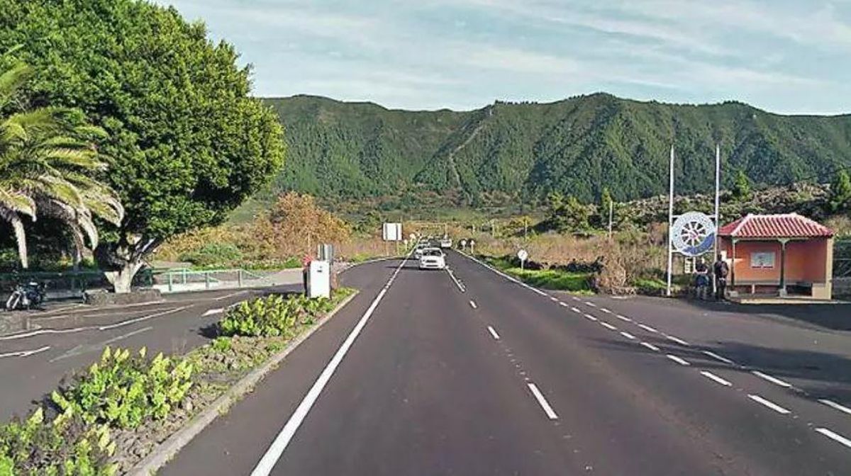 Carretera con el radar que más multas pone en La Palma.
