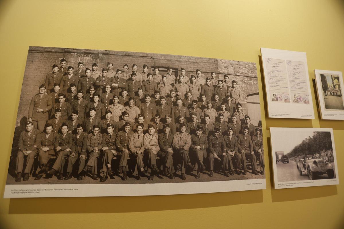 Algunas fotografías de la exposición 'Del éxodo y del viento: exilio español en el Magreb (1939-1962)'.