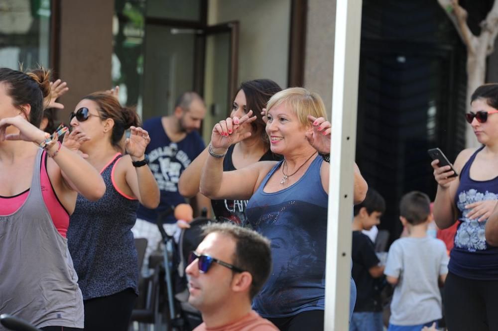 La Alberca se pone en forma a ritmo de zumba