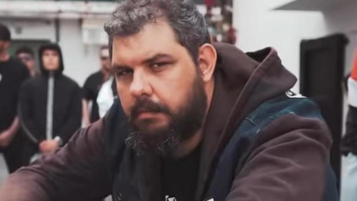 Federico Lubian en el videoclip de Lopes ‘Pa los que andan en el lío’.