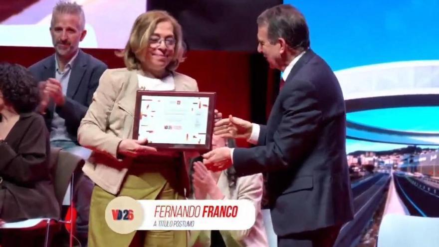 Fernando Franco, galardonado como Vigués Distinguido a título póstumo