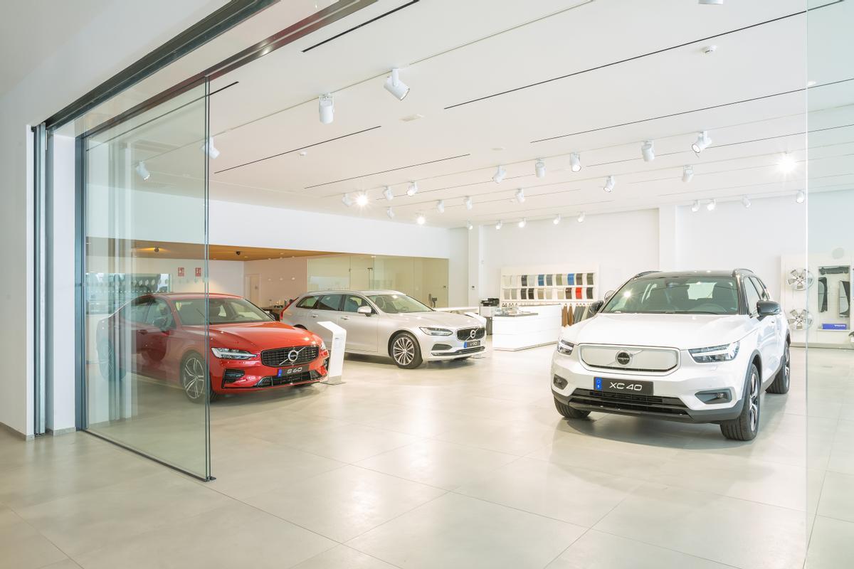 El nuevo Volvo C40 se estrena en las nuevas instalaciones de Orvecame de Tenerife