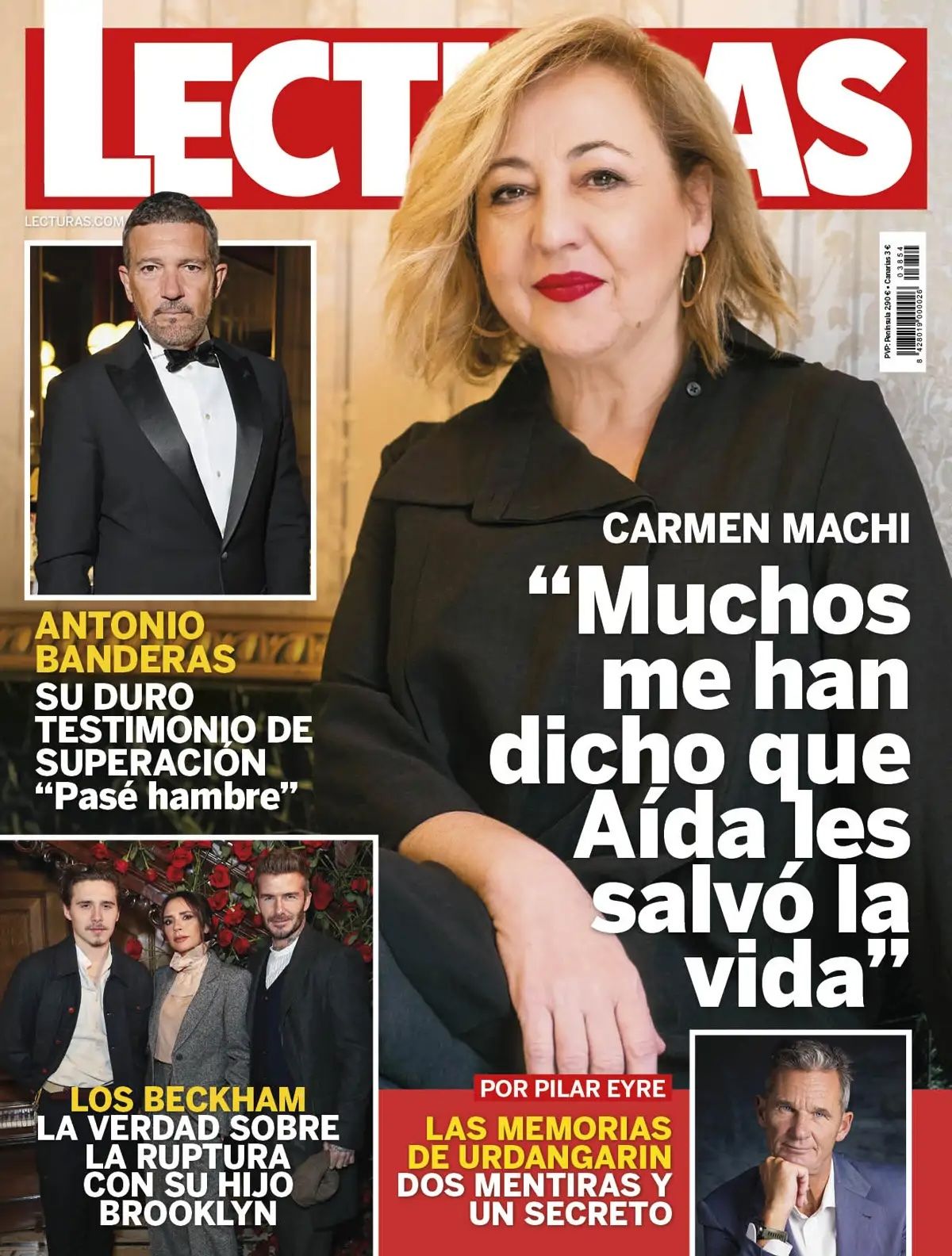 Portada revista 'Lecturas' del 28 de enero