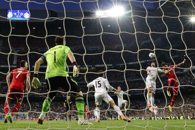 Las imágenes del Real Madrid-Bayern Múnich