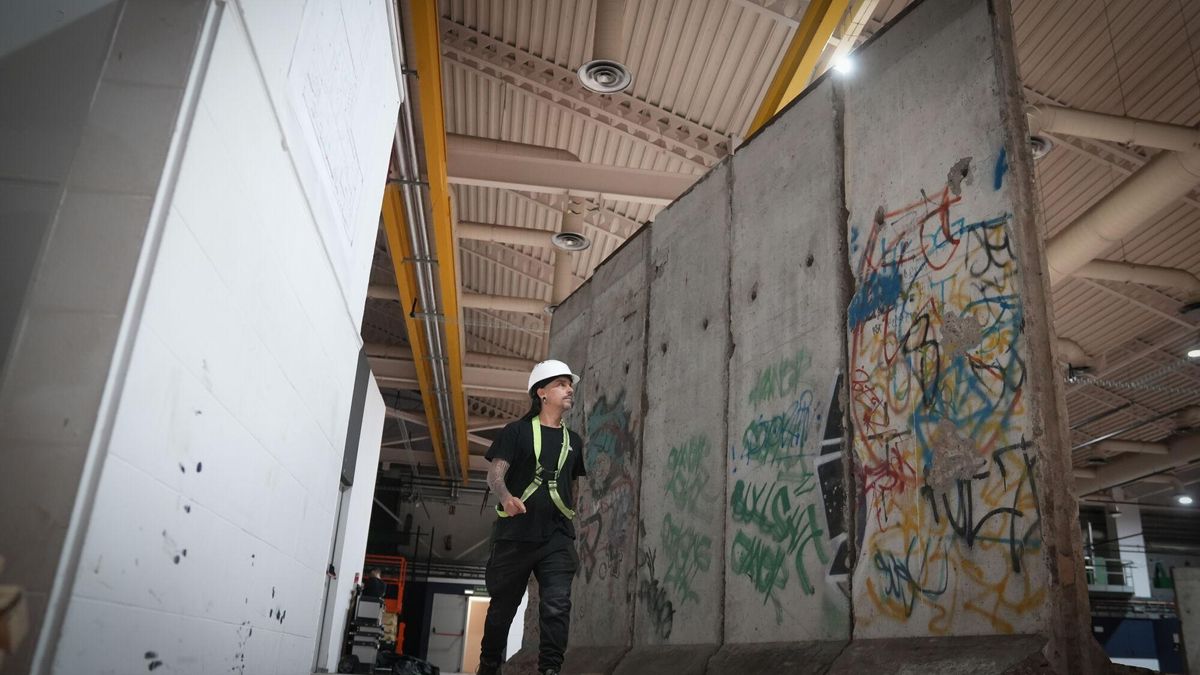 El Muro de Berlín llega a Barcelona para recordar una ciudad dividida