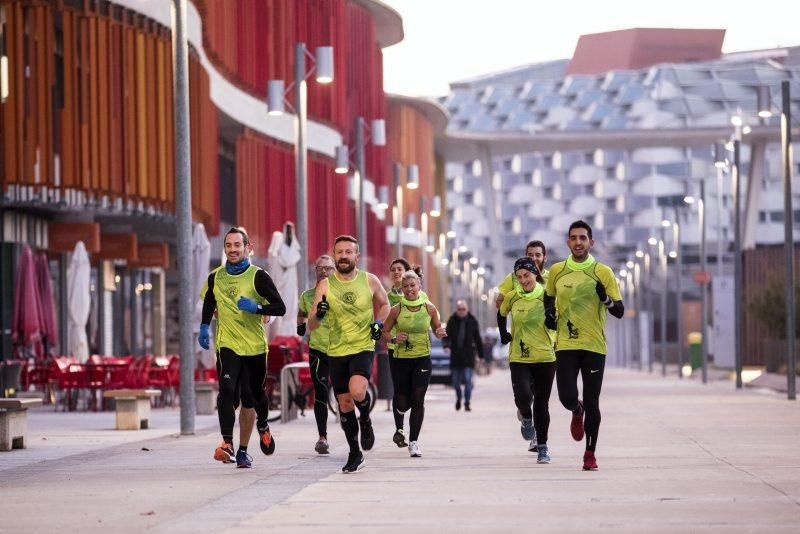 Los componentes de Run&Fun preparan la maratón de Valencia