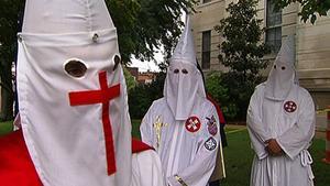 Miembros del Ku Klux Klan.